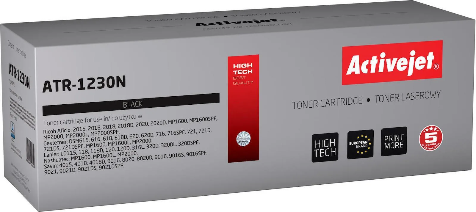 20210119141151_active_jet_symvato_toner_ricoh_1130d_11230d_842015 Active Jet Συμβατό Toner για Laser Εκτυπωτή Ricoh 1130D / 11230D / 842015 9000 Σελίδων Μαύρο - Image 1