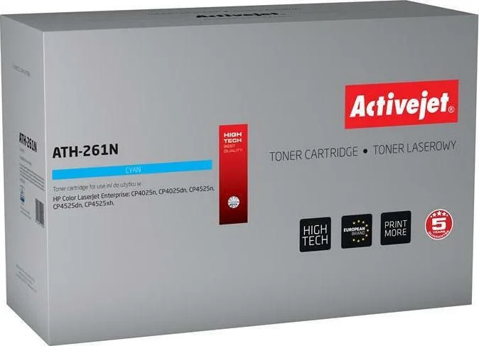 20210119154018_active_jet_symvato_toner_hp_ce261a Active Jet Συμβατό Toner για Laser Εκτυπωτή HP 648A CE261A 11000 Σελίδων Κυανό - Image 1