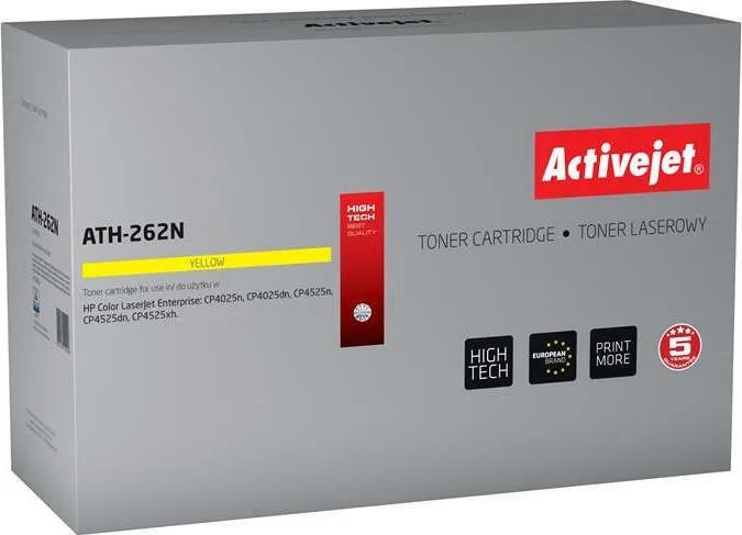 20210119154047_active_jet_symvato_toner_hp_ce262a Active Jet Συμβατό Toner για Laser Εκτυπωτή HP 648A CE262A 11000 Σελίδων Κίτρινο - Image 1