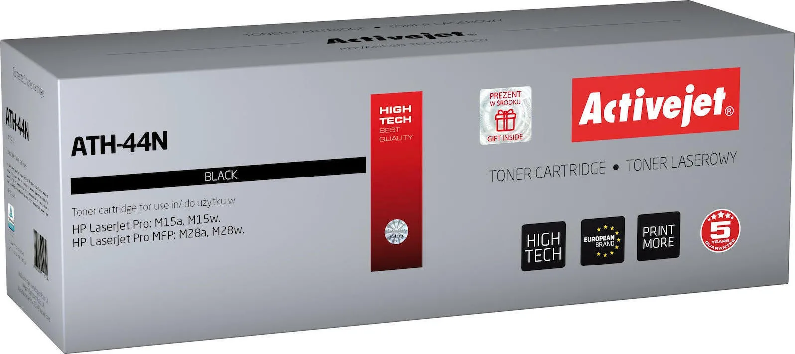 20210119155718_active_jet_symvato_toner_hp_cf244a Active Jet Συμβατό Toner για Laser Εκτυπωτή HP 44A CF244A 1000 Σελίδων Μαύρο - Image 1