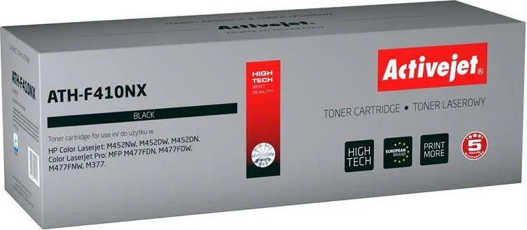 20210119162212_active_jet_symvato_toner_hp_cf410x Active Jet Συμβατό Toner για Laser Εκτυπωτή HP 410X CF410X 6500 Σελίδων Μαύρο - Image 1