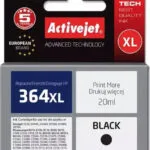 Active Jet Συμβατό Μελάνι Εκτυπωτή InkJet HP 364XL CN684EE 20ml Μαύρο 1τμχ AH-364BCX