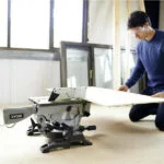 Ryobi RTMS1800G Φαλτσοπρίονο Ρεύματος Δύο Εργασιών με Ισχύ 1800W, Οδηγό Laser, Δίσκο Κοπής Διαμέτρου 254mm & Ταχύτητα Κοπής 4800rpm