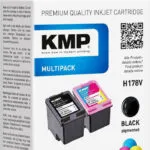 KMP H178V Πακέτο Συμβατών Μελανιών Εκτυπωτή InkJet HP 303XL T6N04AE/T6N03AE Πολλαπλό (Color) / Μαύρο 4τμχ 1763,4005