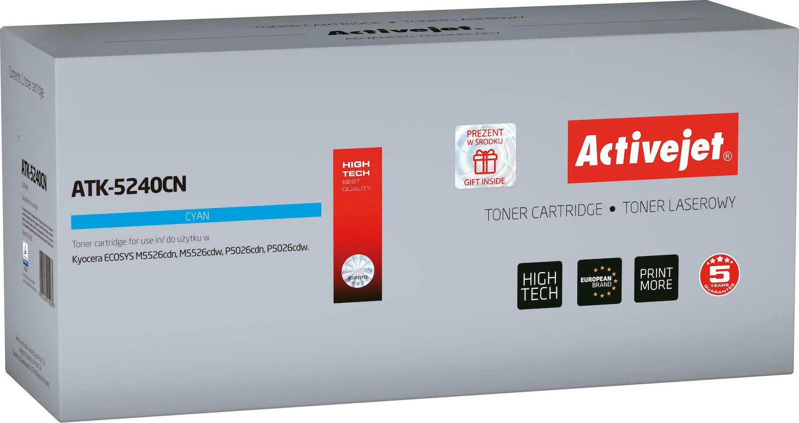 20210122140554_active_jet_symvato_toner_kyocera_tk_5240c_cyan Active Jet Συμβατό Toner για Laser Εκτυπωτή Kyocera TK-5240C 3000 Σελίδων Κυανό - Image 1
