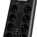 CyberPower Πολύπριζο 8 Θέσεων με 2 USB-A, Διακόπτη και Καλώδιο 1.8m P0820SUF0-FR