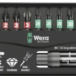 Wera Σετ 10 Μύτες Κατσαβιδιού Bit-Check 10 Impaktor 2 05057682001