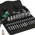 Wera 8100 SA 9 Speed Ratchet Set Καστάνια με Καρυδάκια 14" 28τμχ