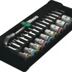 Wera 8100 SA 10 Metal Ratchet Set Καστάνια με Καρυδάκια 14" 28τμχ