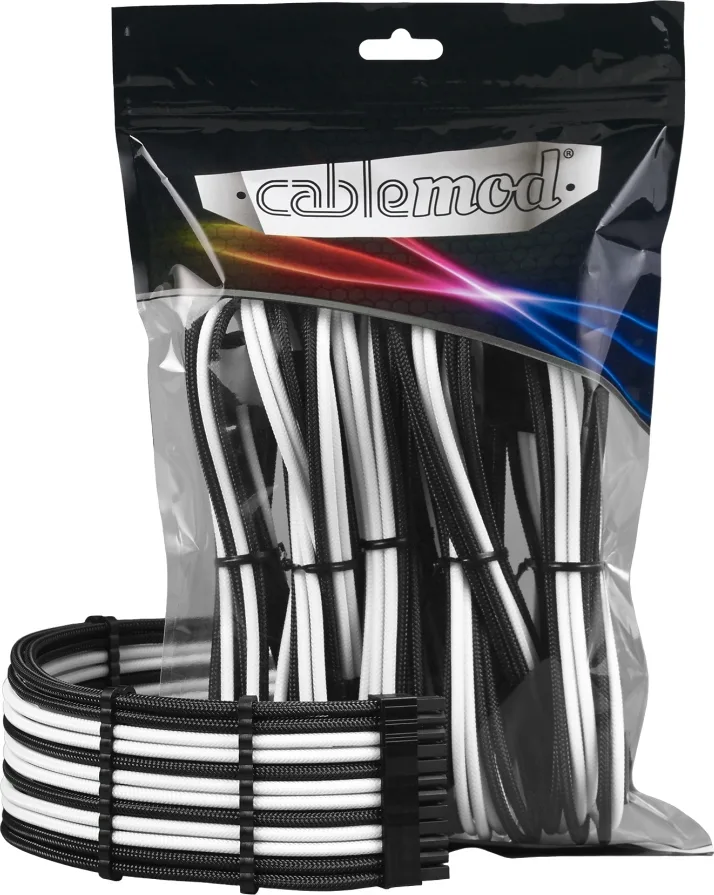 20210125162433_99b0e790 Cablemod - Cable 0.25m Λευκό CM-PCAB-BKIT-NKKW-3PK-R - Image 1