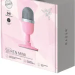 Razer Seiren Mini Πυκνωτικό Μικρόφωνο USB Επιτραπέζιο Quartz σε Ροζ Χρώμα