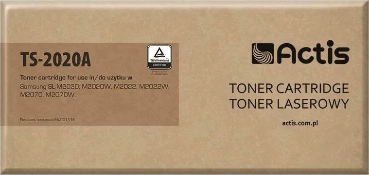 20210125170010_actis_symvato_toner_samsung_mlt_d111s_black Actis Συμβατό Toner για Laser Εκτυπωτή Samsung MLT-D111S 1000 Σελίδων Μαύρο - Image 1