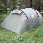 Coleman Coastline 3 Plus Σκηνή Camping Τούνελ Πράσινη με Διπλό Πανί 4 Εποχών για 3 Άτομα 440x200x150εκ. 205111