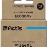 Actis Συμβατό Μελάνι Εκτυπωτή InkJet HP 364XL CB323EE 12ml Κυανό 1τμχ KH-364CR