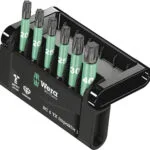 Wera Σετ 6 Μύτες Κατσαβιδιού Impaktor Bit-Check TX 05057693001