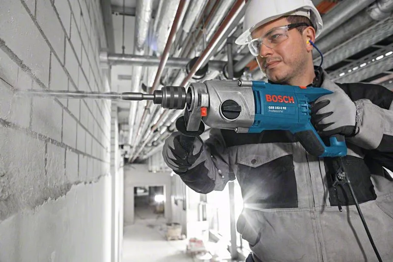 20210129125626_8f506210 Bosch GSB 162-2 RE Professional Κρουστικό Δράπανο 1500W με Θήκη - Image 1