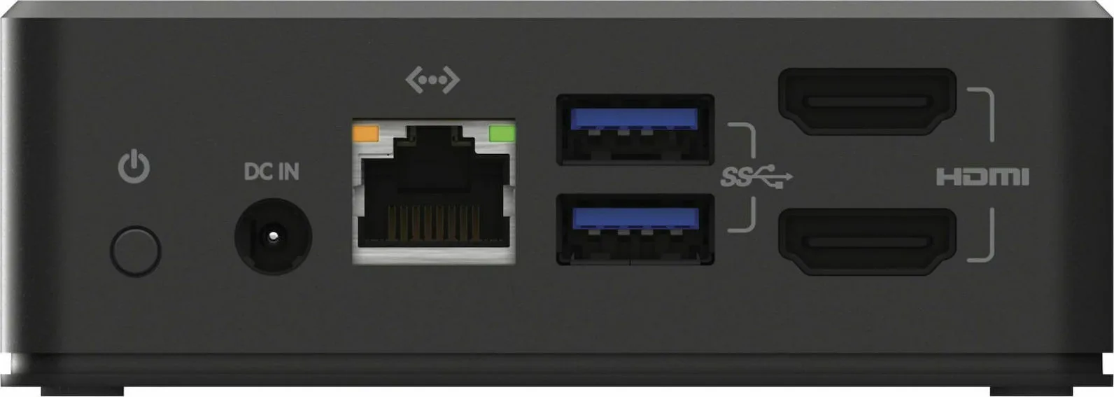 20210201105502_64e0a0c3 Belkin USB-C Docking Station με HDMI 4K PD Ethernet και σύνδεση 2 Οθονών Μαύρο (INC002VFBK) - Image 1