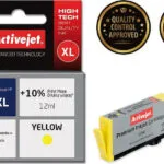 Active Jet Συμβατό Μελάνι Εκτυπωτή InkJet HP 903XL T6M11AE 900 Σελίδων 12ml Κίτρινο