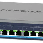 NetGear MS510TXUP Managed L2 PoE+ Switch με 8 Θύρες Gigabit (10Gbps) Ethernet και 2 SFP Θύρες