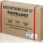Intellinet Επιτοίχια Καμπίνα Rack 6U 54x40x35.3cm Μαύρο 714143