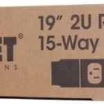 Intellinet Πολύπριζο Rack 19" 2U με 15 Sockets Μαύρο