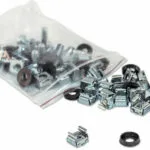 Intellinet Set 50xM6 Cage Nuts - 50xM6 Screws - 50xplastic Washers