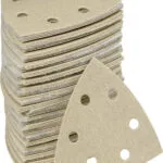 Klingspor PS 33 CK Φύλλο Λείανσης Φύλλο Λείανσης Δέλτα K120 με Τρύπες 120x105mm Σετ 100τμχ 148195