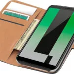 Celly Wally Book Δερματίνης Μαύρο (Huawei Mate 10 Lite) WALLY693