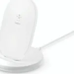 Belkin Ασύρματος Φορτιστής (Qi Pad) 15W Quick Charge 3.0 Λευκός (WIB002vfWH)
