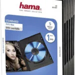 HAMA DVD Box για 1 Δίσκο Μαύρο 00051297 5τμχ
