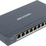 Hikvision DS-3E0310P-E/M Unmanaged L2 PoE+ Switch με 10 Θύρες Ethernet