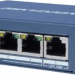 Hikvision DS-3E0505P-E/M Unmanaged L2 PoE+ Switch με 4 Θύρες Ethernet
