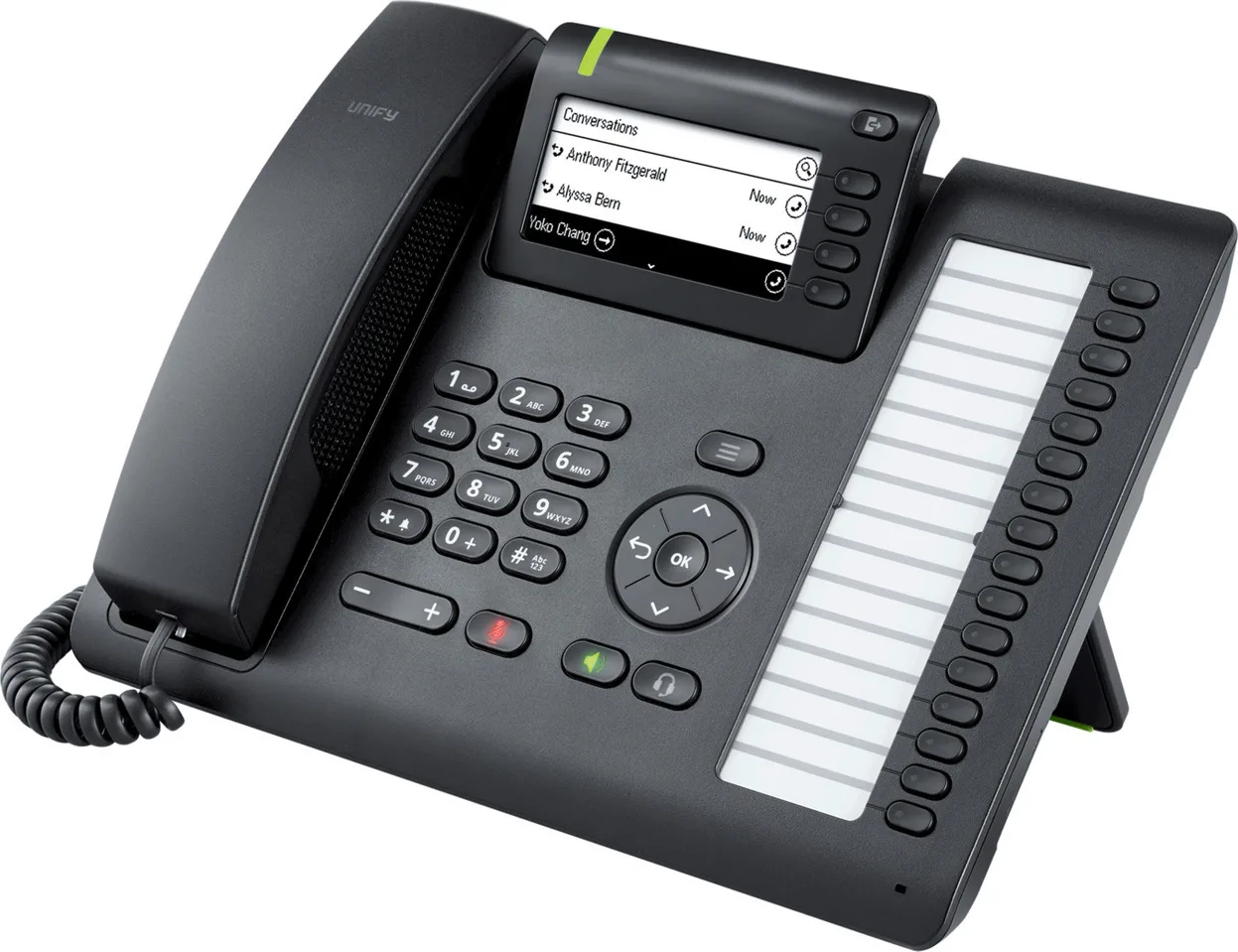 20210211153154_siemens_openstage_desk_phone_cp400t Siemens OpenStage CP400T Ενσύρματο Τηλέφωνο IP Μαύρο - Image 1