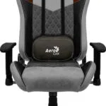 Aerocool Duke AeroSuede Υφασμάτινη Καρέκλα Gaming με Ρυθμιζόμενα Μπράτσα Μαύρο/Καφέ/Γκρι
