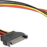 DeLock 15-Pin Sata - 15-Pin Sata Cable 0.3m Πολύχρωμο 60131