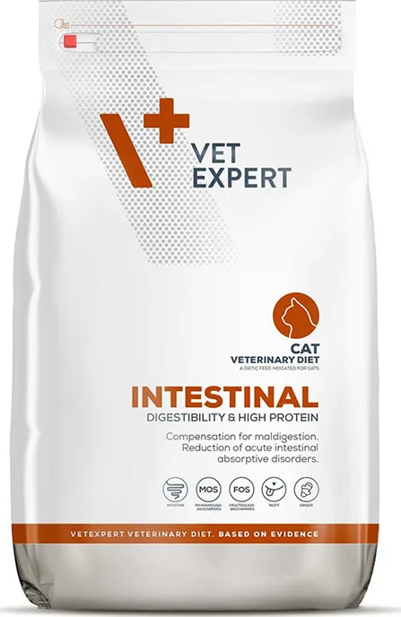 20210215130927_vetexpert_intestinal_cat_2kg VetExpert Veterinary Diet Intestinal Ξηρά Τροφή για Γάτες με Ευαίσθητο Γαστρεντερικό με Καλαμπόκι 2kg - Image 1