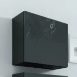 Ντουλάπι Τοίχου Vigo Μαύρο 50x30x50εκ.