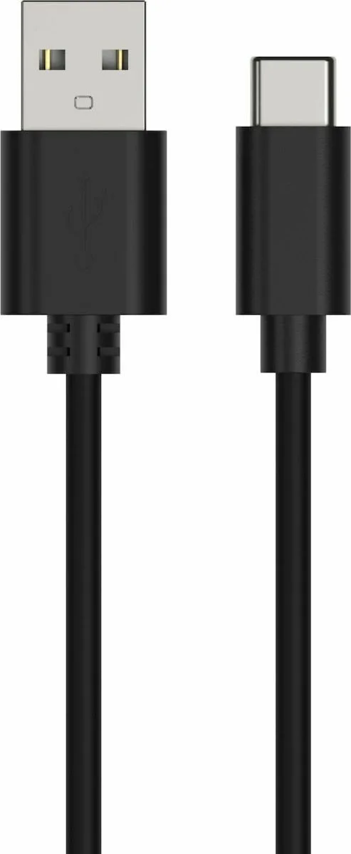 Ansmann USB 2.0 Cable USB-C male - USB-A Μαύρο 1m (1700-0130) - Image 1