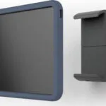 Durable XL Βάση Tablet Τοίχου έως 13" σε Μαύρο χρώμα