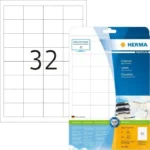 Herma 800 Αυτοκόλλητες Ετικέτες Α4 Ορθογώνιες 4200 48.3x33.8mm