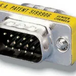 Equip 124320 Μετατροπέας Serial male σε Serial male Κίτρινο 1τμχ