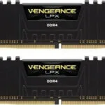 Corsair Vengeance LPX DDR4 64GB RAM με 4x16GB Modules και Ταχύτητα 3200 για Desktop CMK64GX4M4E3200C16