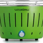 LotusGrill G280 Ανοξείδωτη Φορητή Ψησταριά Κάρβουνου 25.8x25.8εκ. G-GR-280 Lime Green