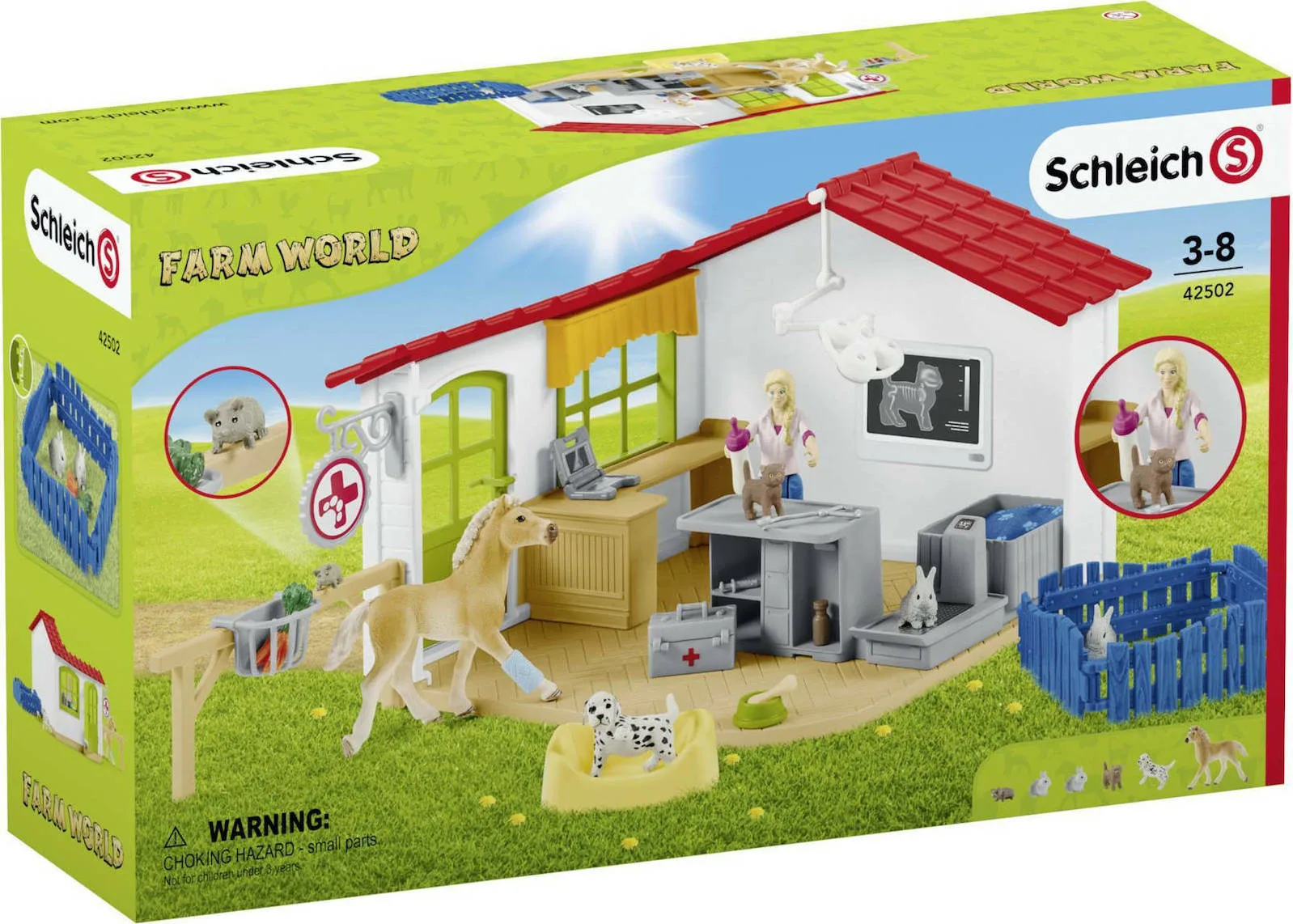 20210216140836_schleich_s_veterinarian_practice_with_pets_42502 Schleich-S Veterinarian Practice With Pets για 3-8 Ετών 42502 - Image 1