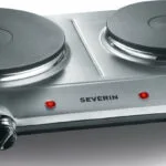 Severin DK 1014 Επιτραπέζια Εστία Εμαγιέ Διπλή Inox DK 1014
