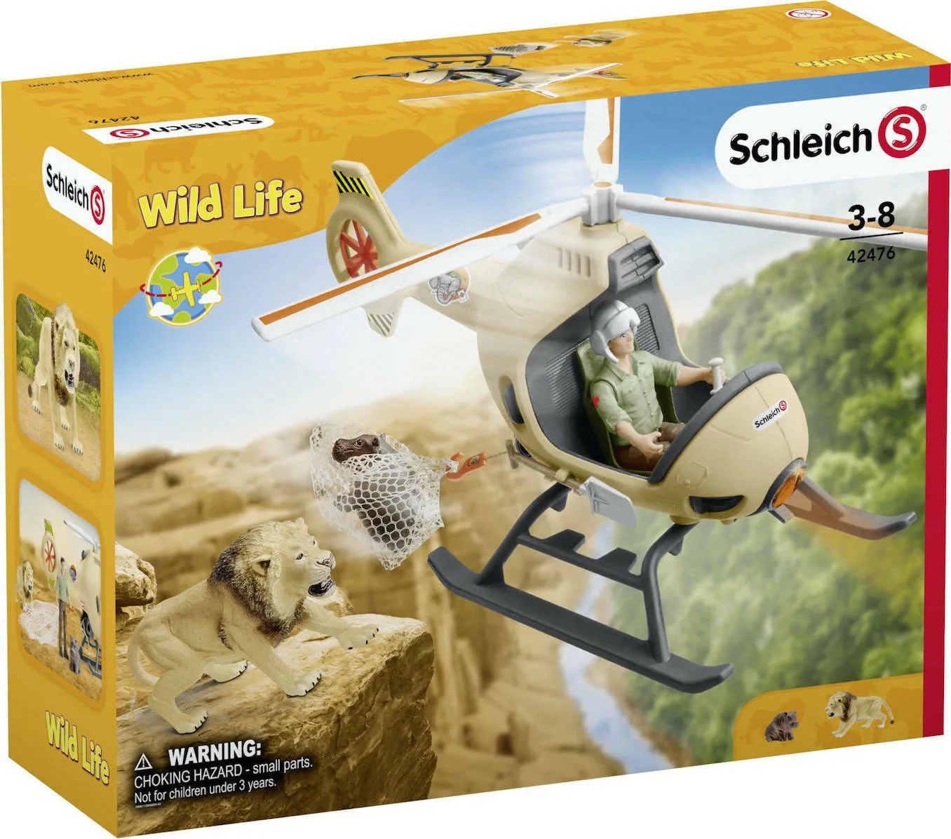 20210216141751_schleich_s_wild_life_animal_rescue_helicopter_42476 Schleich-S Wild Life Animal Rescue Helicopter 42476 - Image 1