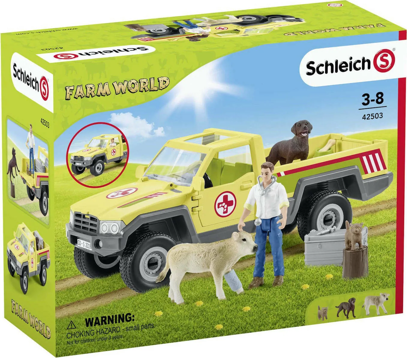 20210216141754_schleich_s_farm_world_veterinarian_visit_at_the_farm_42503 Schleich-S Farm World Veterinarian Visit At The Farm 42503 - Image 1
