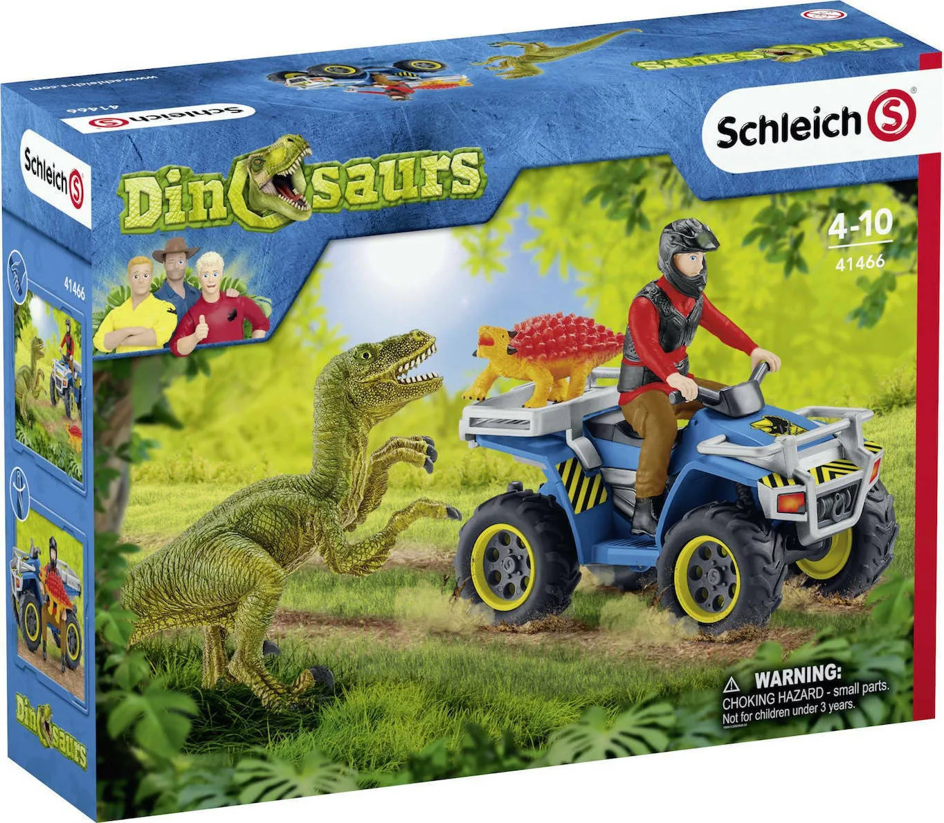 20210216141755_schleich_s_quad_escape_from_velociraptor_41466 Schleich-S Quad Escape From Velociraptor για 4+ Ετών 41466 - Image 1