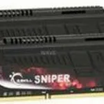 G.Skill Sniper DDR3 8GB RAM με 2x4GB Modules και Ταχύτητα 1866 για Desktop F3-14900CL9D-8GBSR