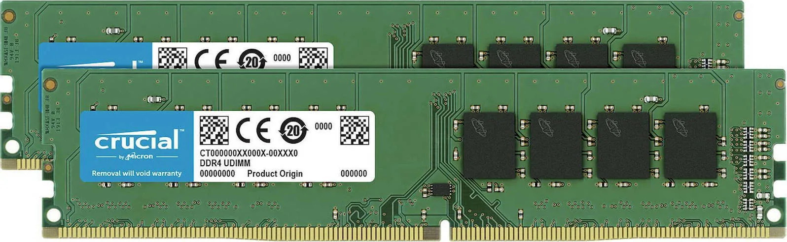 20210216144601_crucial_32gb_ddr4_3200mhz_ct2k16g4dfra32a Crucial DDR4 32GB RAM με 2x16GB Modules και Ταχύτητα 3200 για Desktop CT2K16G4DFRA32A - Image 1